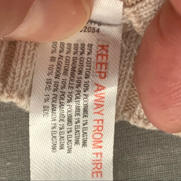 FREE PEOPLE Intimately Lemon Lime Knit Ribbed  Cami Crop Top Racerback Oat Combo - Picture 11 of 14